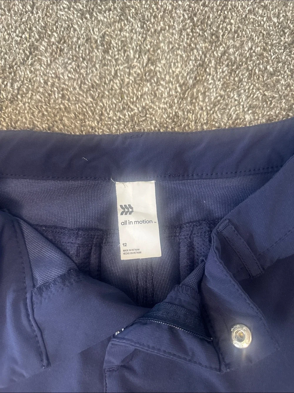 all in motion Navy Performance Shorts